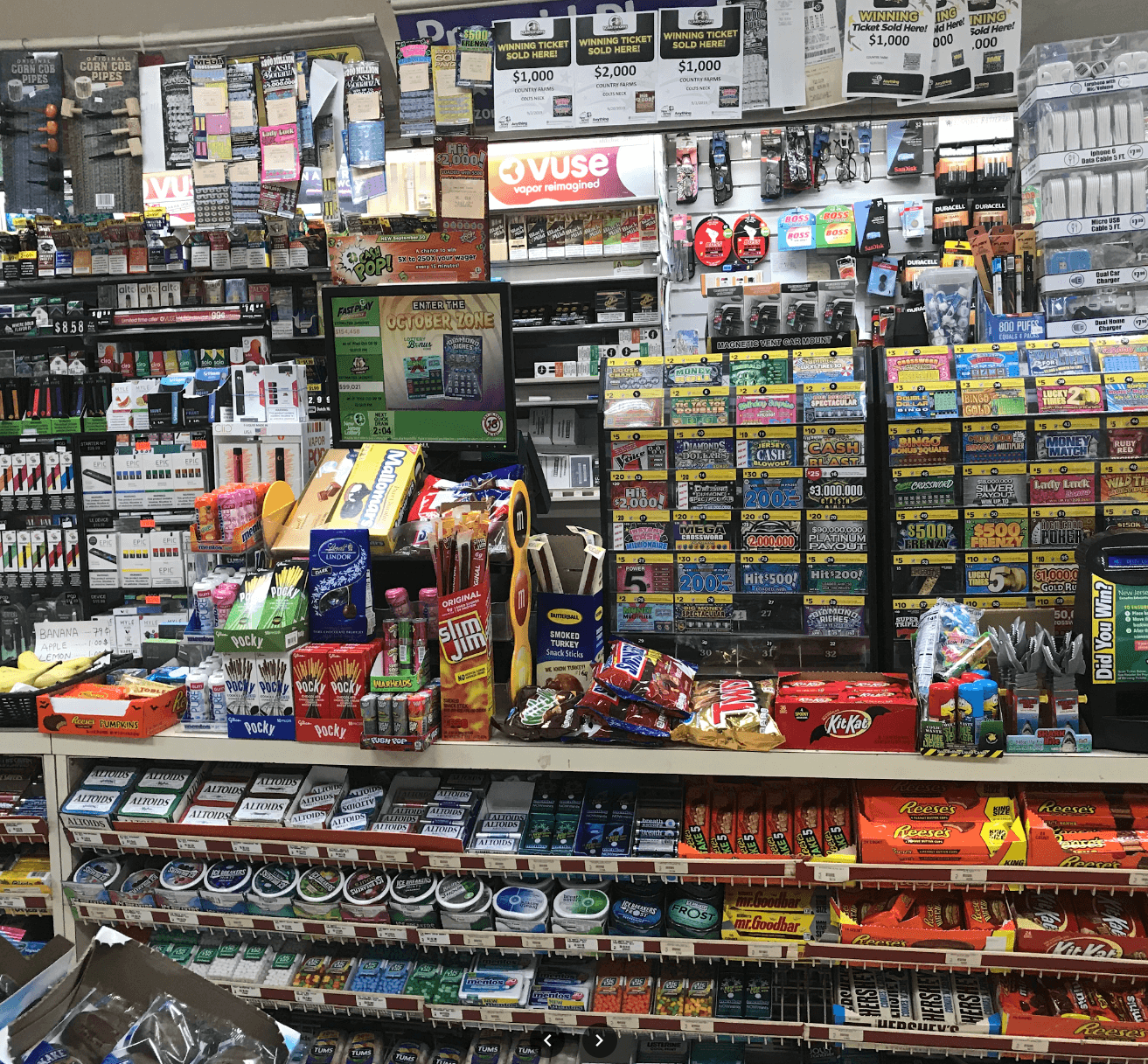 Convenience Essentials at Country Farms convenience store in Colts Neck, NJ
