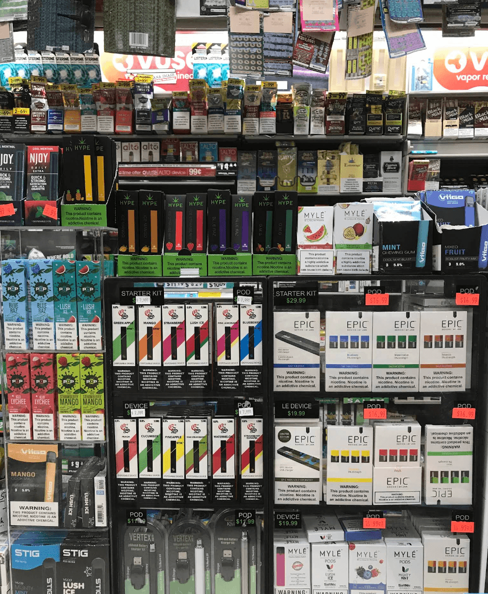 Nicotine Products at Country Farms convenience store in Colts Neck, NJ
